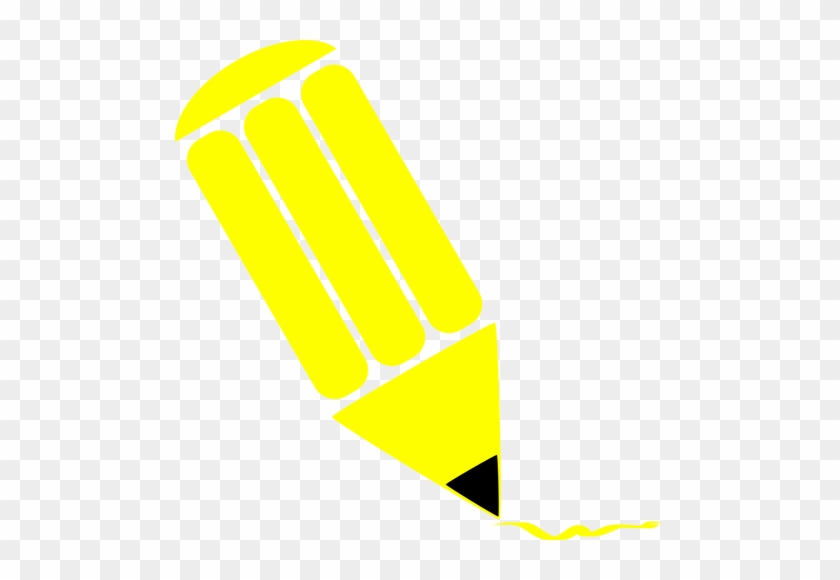 Yellow Pencil Clip Art - Yellow Pencilclipart #256048