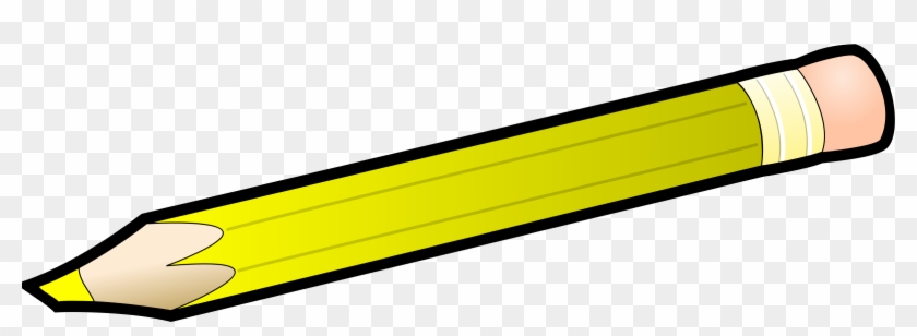Yellow Pencil Clip Art - Yellow Pencil #256085