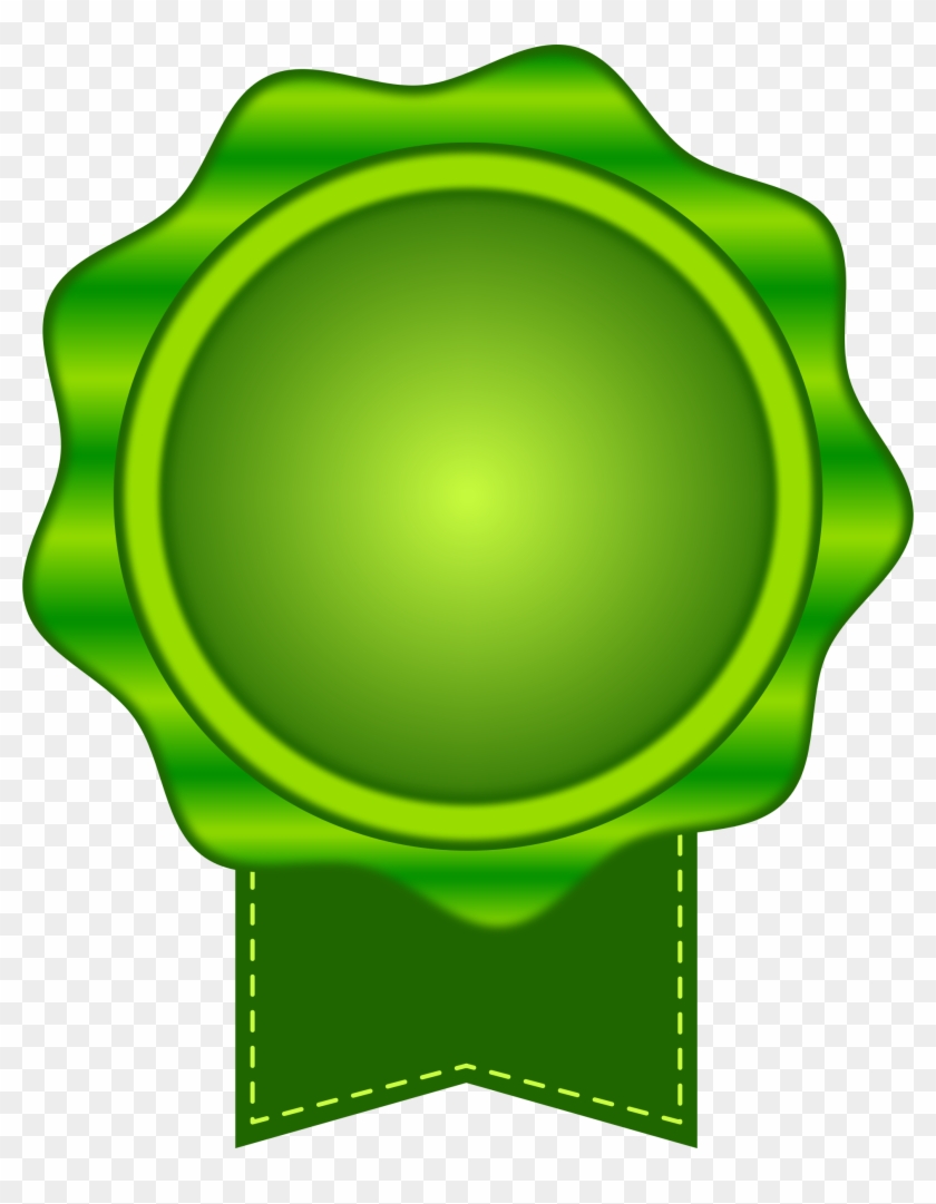 Big Image - Green Seal Clip Art #256095