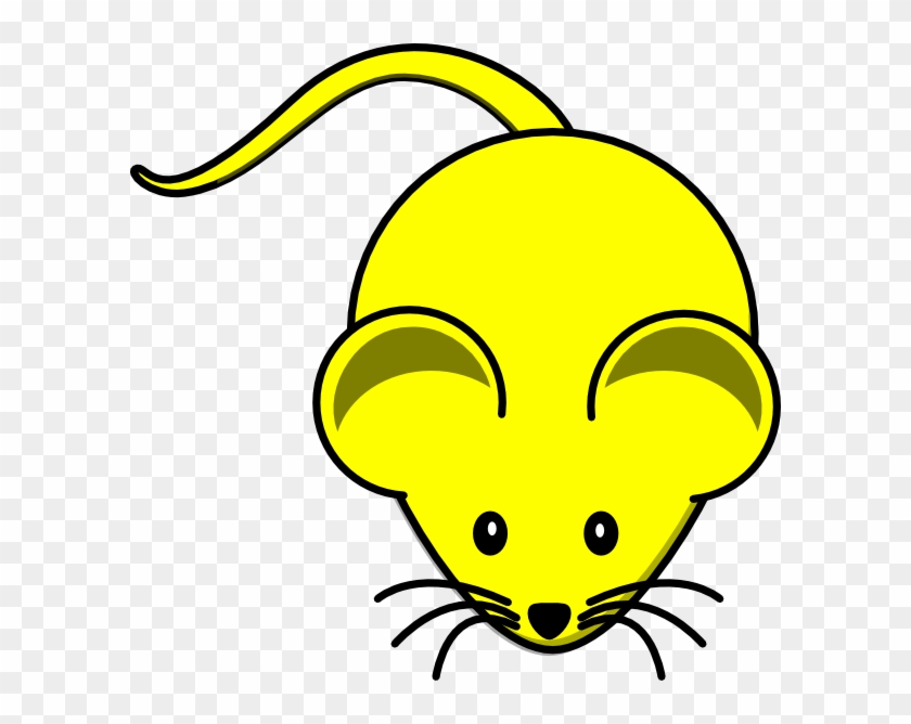 Yellow Color Pencil Clipart - Mouse Drawing Easy #256104