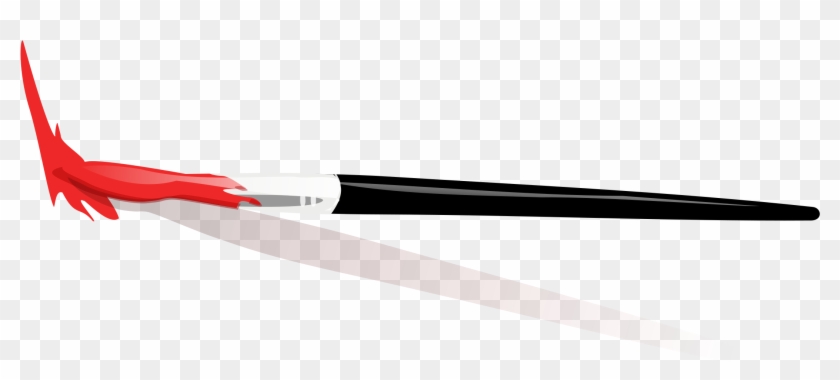 Larger Clipart Paintbrush - Paint Brush Clip Art #256140