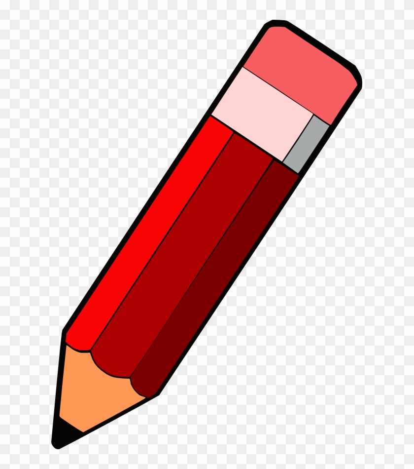 Pencil Tujs Free Svg - Free Red Pencil Clipart #256156