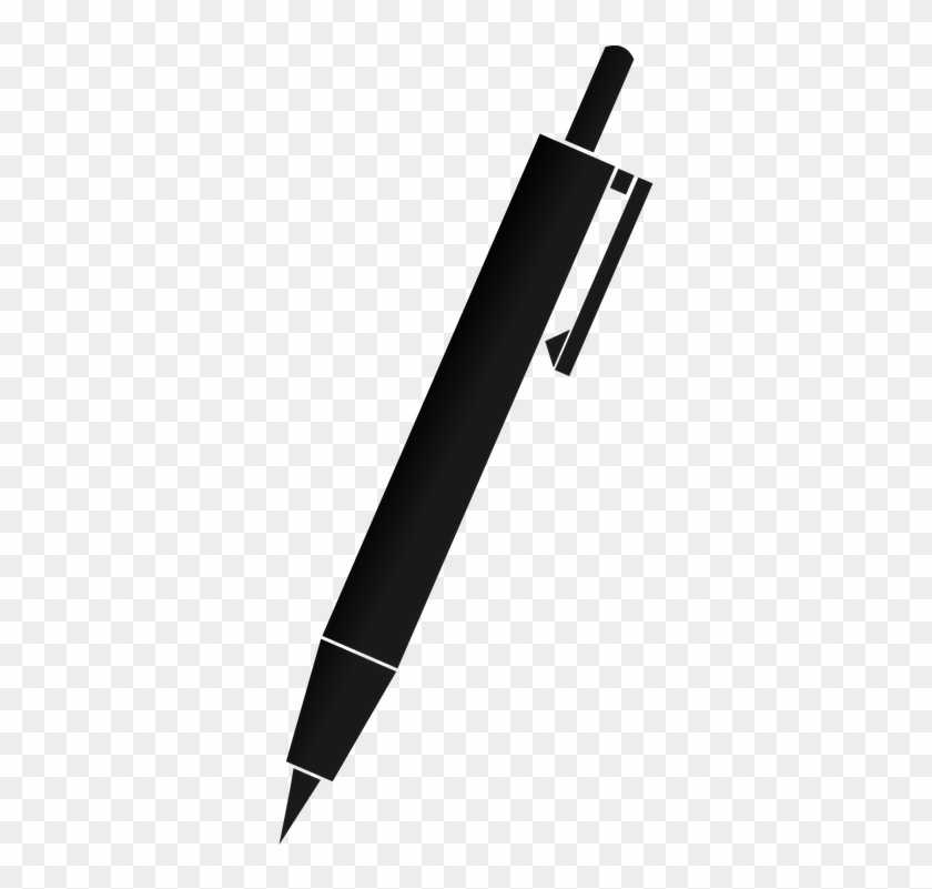 Pen Clipart Black And White #256195