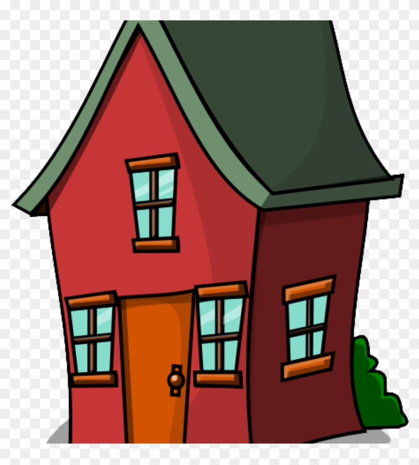House Clipart Free House Clip Art Free Black And White - Cartoon Houses With Transparent Background #256248