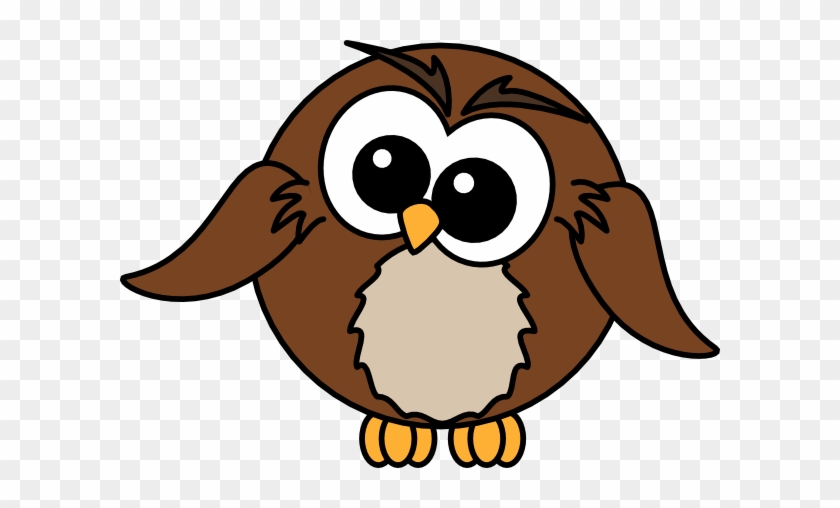 Confused Owl Clip Art - Cartoon Owl #256315