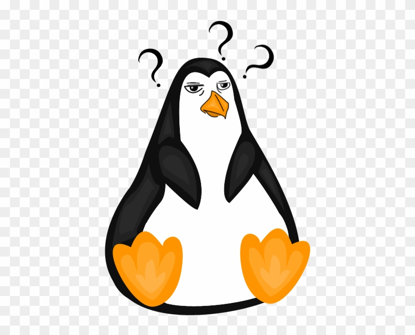 Confused Penguin By Hotketchup - Linux #256319