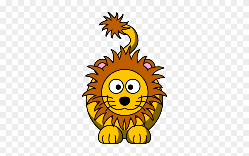 Clip Arts Related To - Lion Cartoon Clip Art #256324