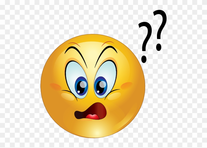 Confused Emoji Clipart - Confused Emoticons #256349