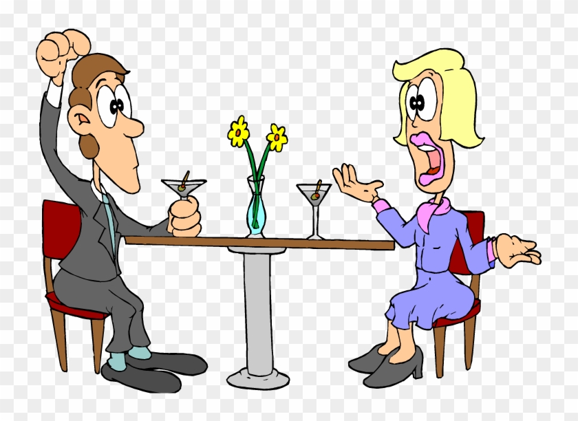Talk Too Much Clipart - Clipart Man And Woman Talking #256361