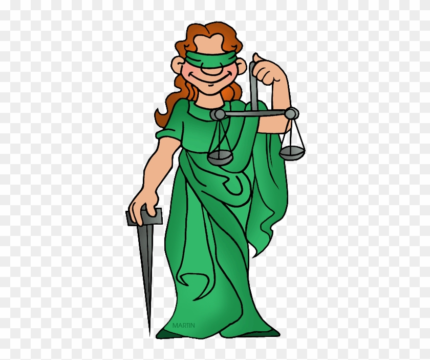 Blind Scales Of Justice Clip Art #256449