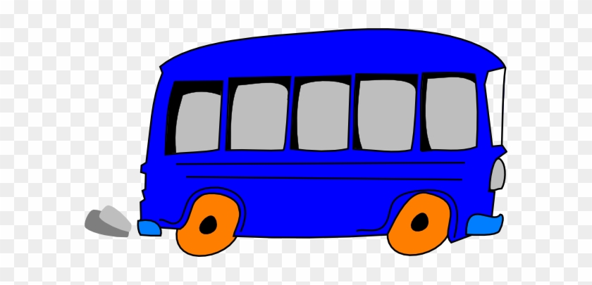 Blue Bus Clip Art - Bus Clip Art #256463