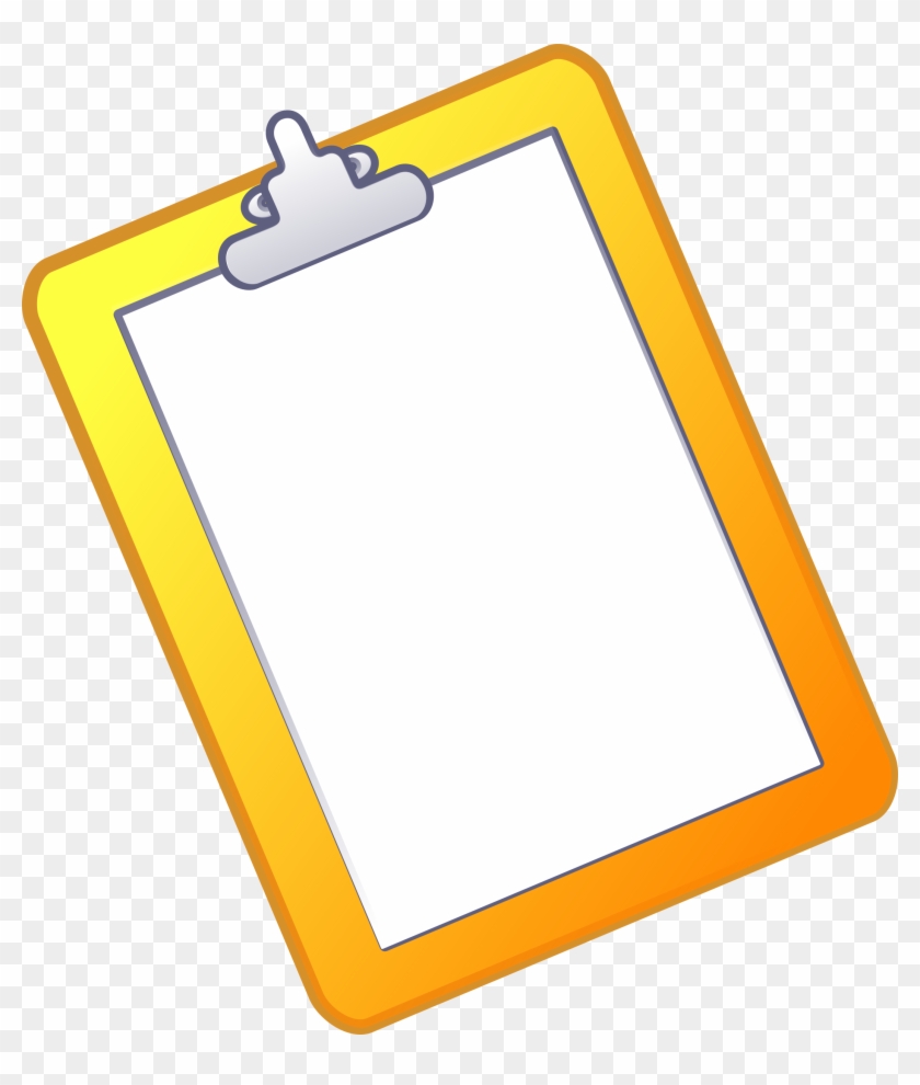 Organizer Clipboard, Document, Paper, Notepad, Blank, - Clip Art #256505