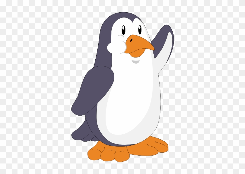 Get Notified Of Exclusive Freebies - Cartoon Penguin Shower Curtain #256514
