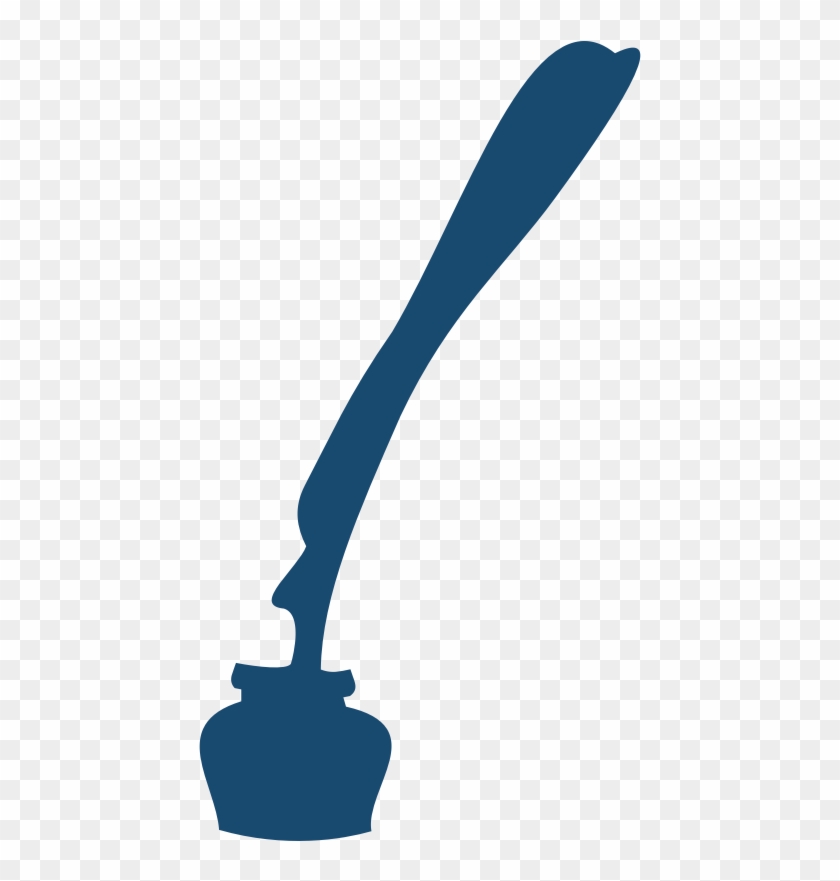 Inkwell With Quill - Inkwell Vector Png #256544