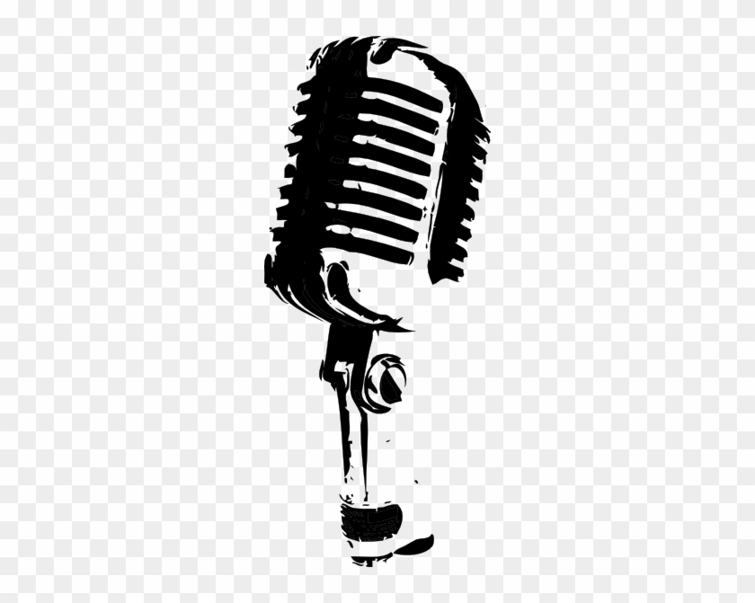 Black And White Microphone #256599