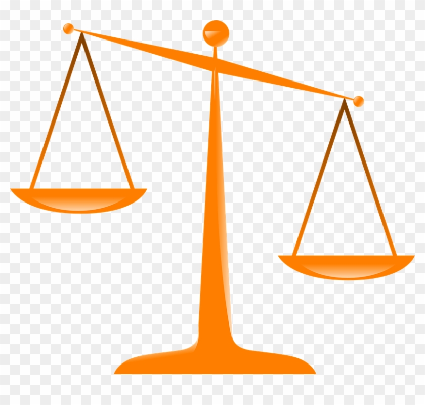 Lighter - Scales Of Justice Clip Art #256618