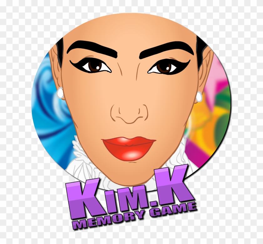 Kim Kardashian Memory Puzzle - Kardashians Art Png #256637