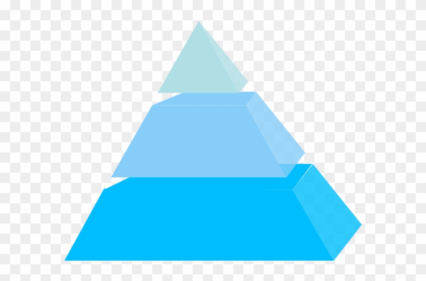 Rtyj Clip Art - 3d Pyramid 3 Levels #257000