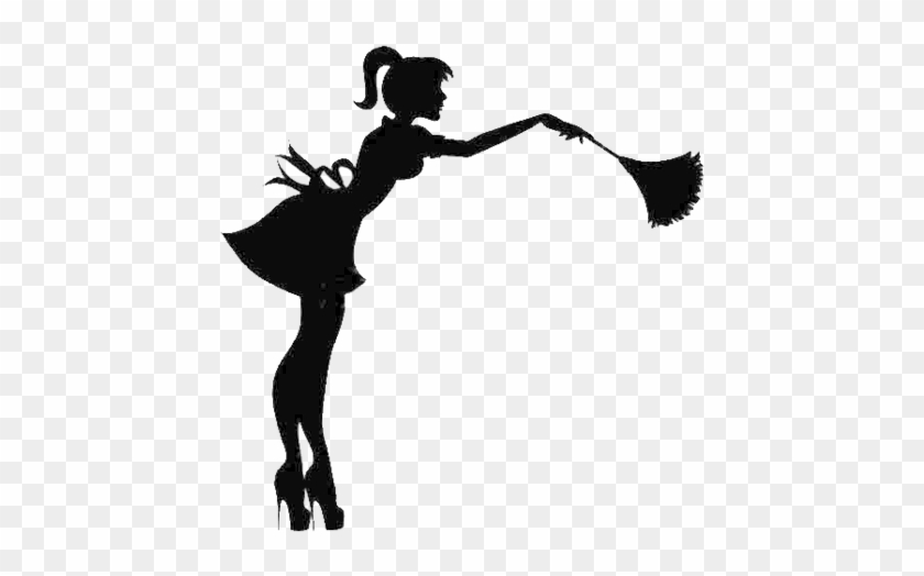 Here At Mel's Cleaning, We Work With You In Mind - Woman Silhouette Cleaning #257058