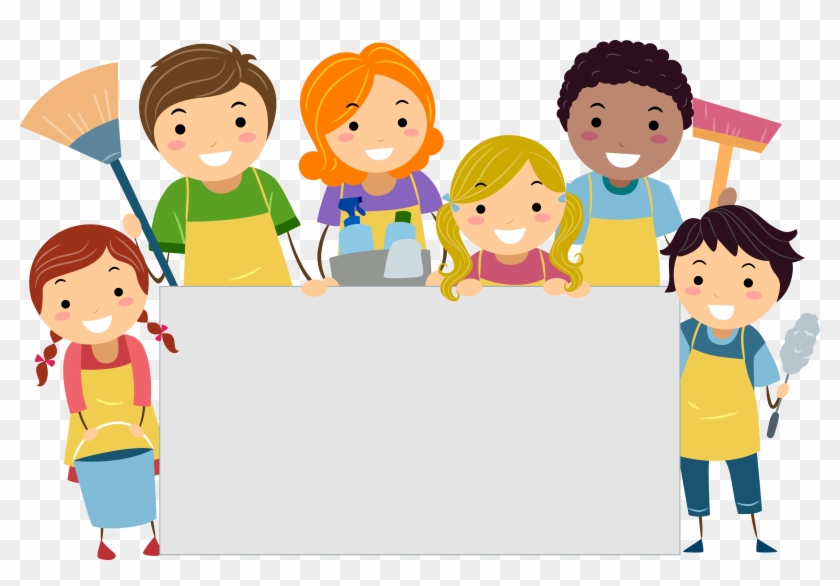 Cleaning School Child Clip Art - Cleaning School Child Clip Art #257068