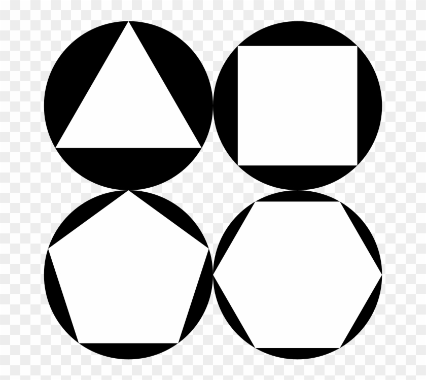 Polygons Inside Circles - Polygons Inside A Circle #257126