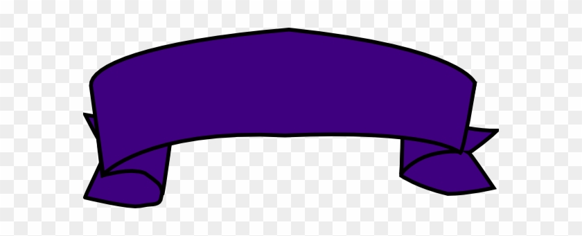 Purple Banner Clip Art At Clker - Purple Banner #257139