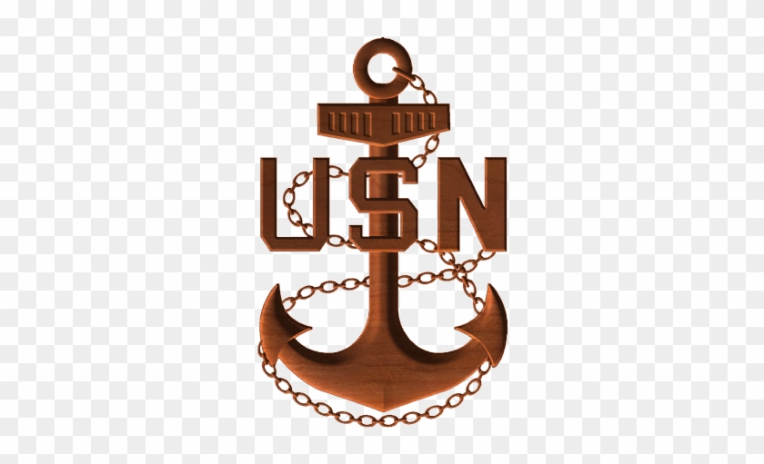 Navy Anchor Emblem - Graphic Design #1656004