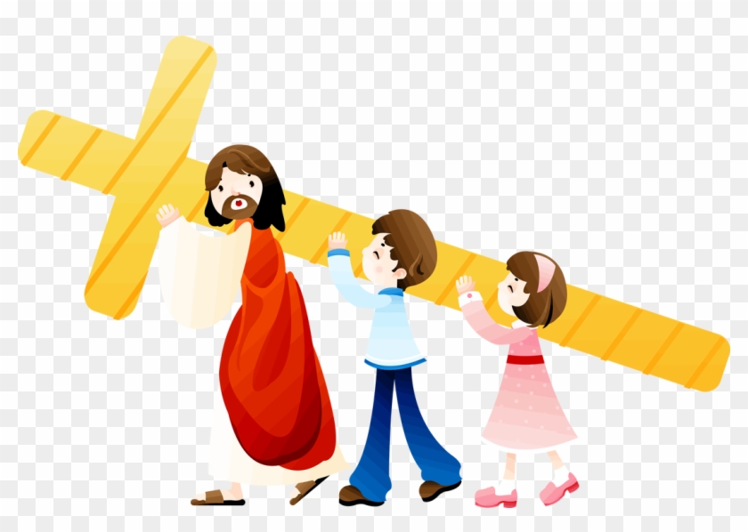 Jesus Vector 184 By Minayoussefsaleb - Cross Of Christ For Children #1656055
