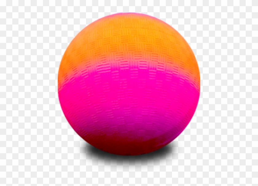 Neon Colored Purple, Orange, And Pink Three Tone Playground - Sphere #1656119