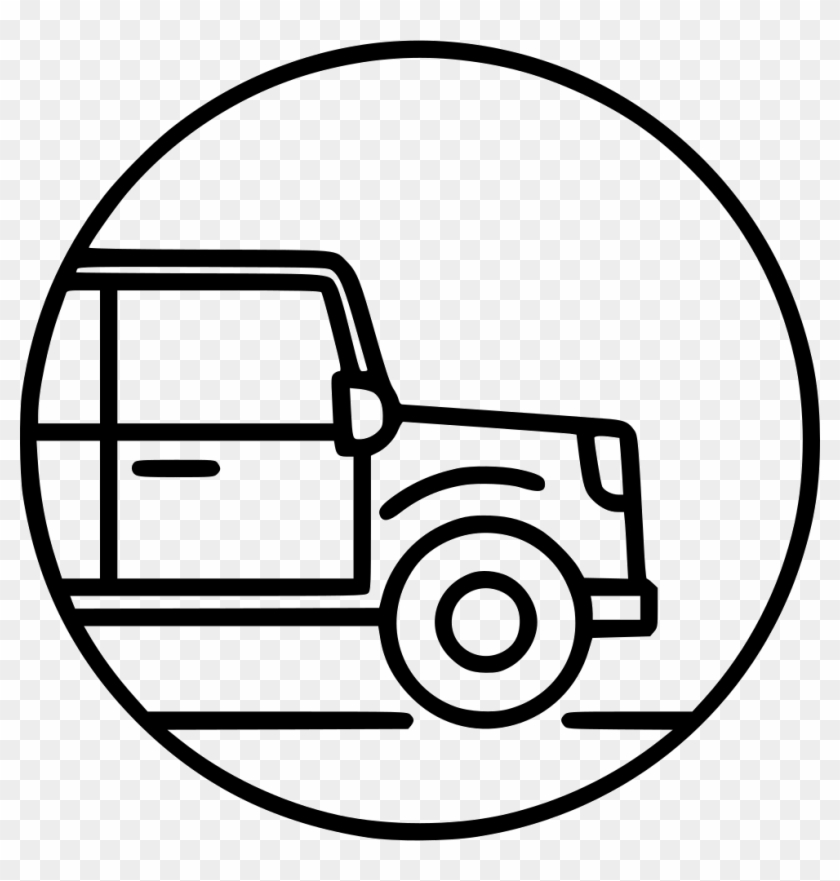 Jeep Svg Png Icon Free Download - Rocket Line Drawing #1656276