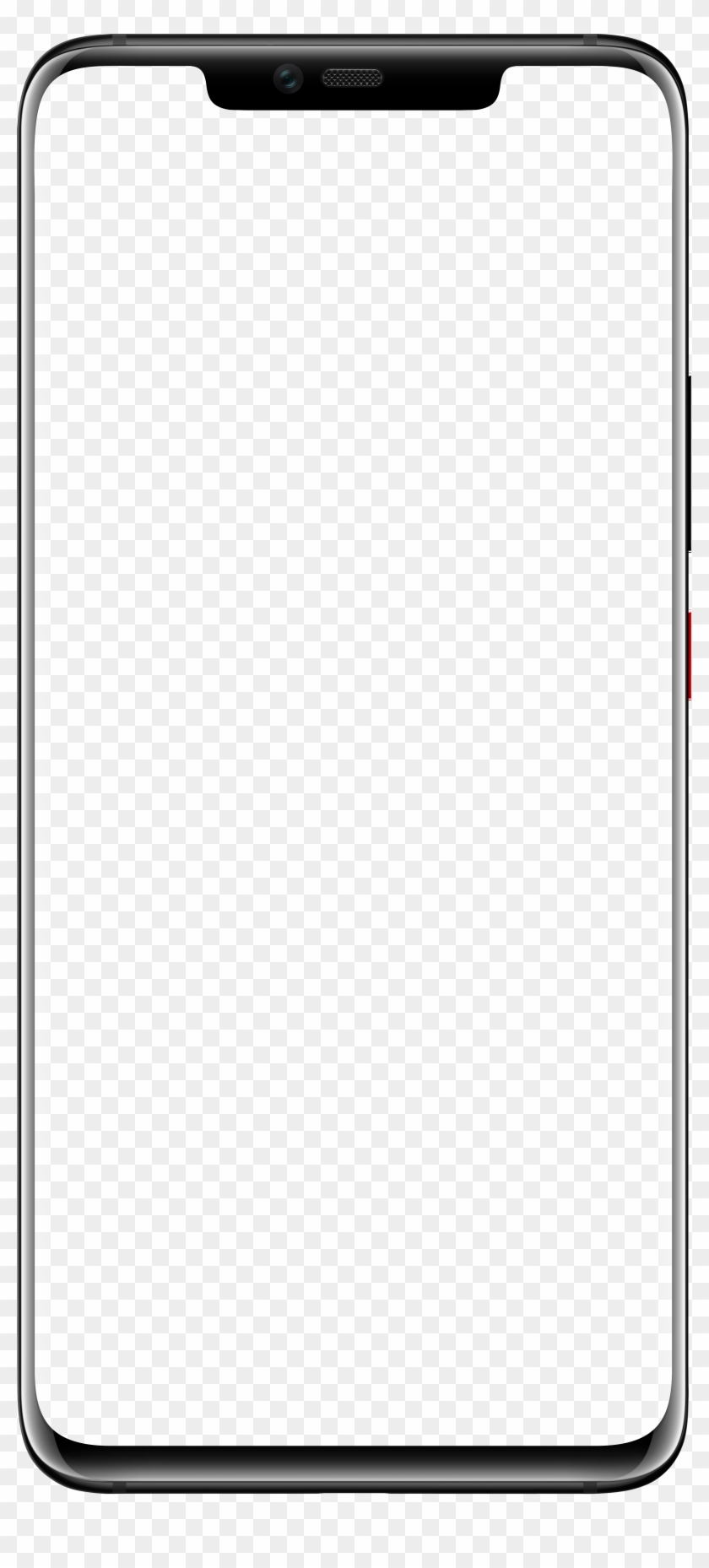 Aesthetic Clipart Phone Screen - Samsung S8 Frame Png #1656319