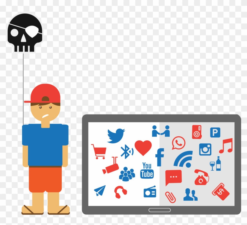 Worried About Students Accessing Inappropriate Content - Cartoon #1656487