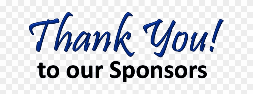 Thank You Sponsors Png #1656641