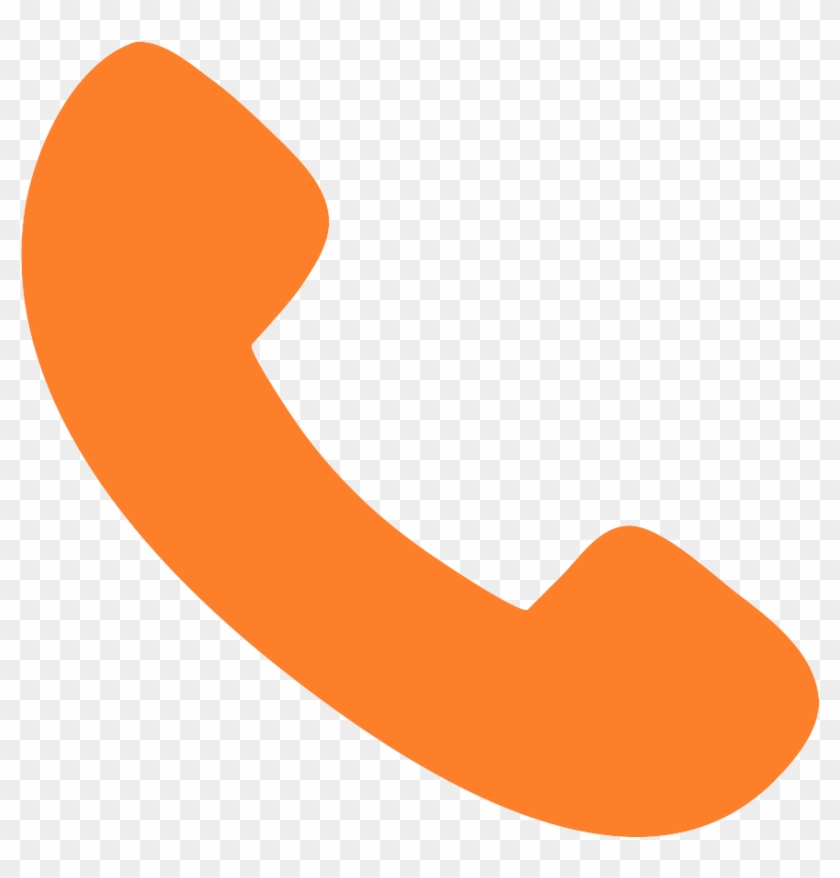 Home - Phone Icon Orange #1656786