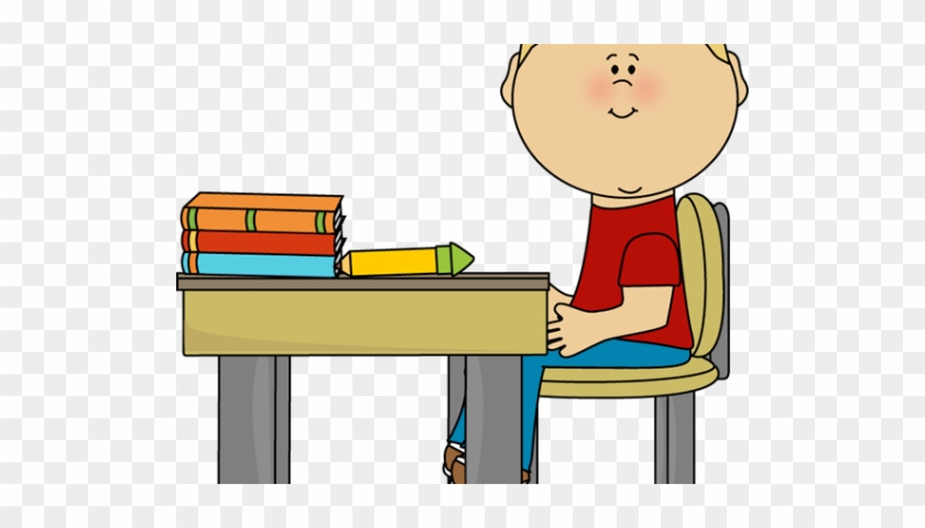 Free Child Sitting On Chair Clipart, Download Free - School Work Clipart #1656844