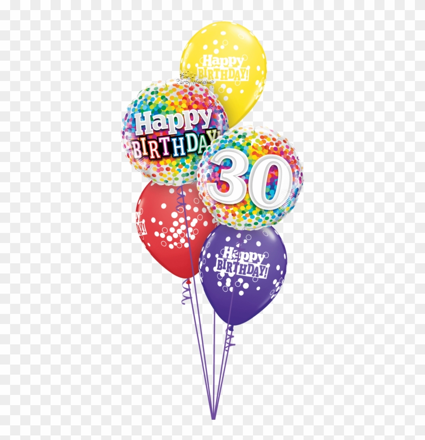 Birthday Age Confetti Classic - Balloon #1656874