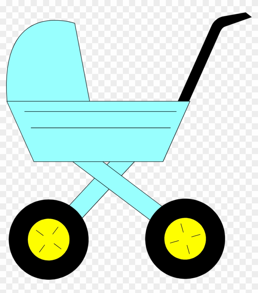 Baby Carriage Clip Art - Baby Carriage Clip Art #1656931