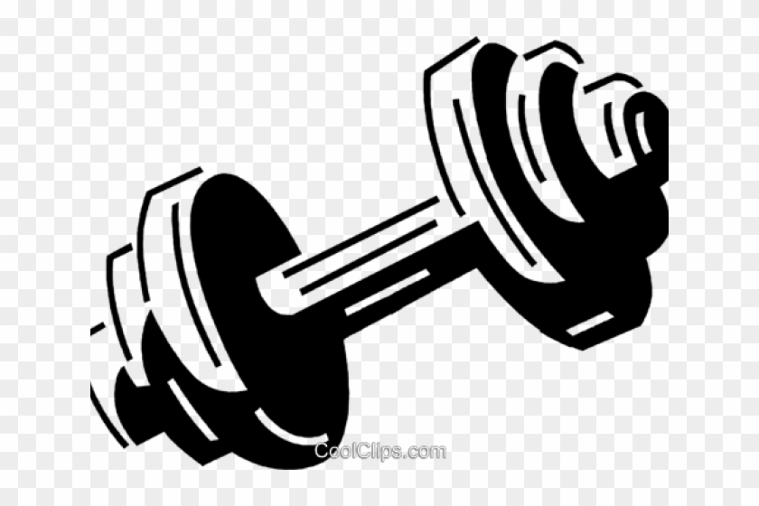Dumbbells Clipart Drawing - Weights Illustration Png #1656963