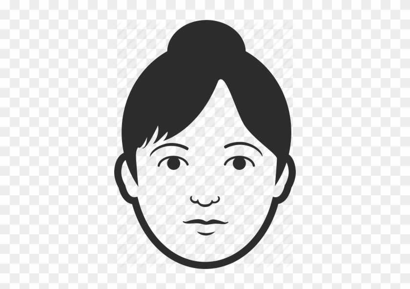 Avatar Character Head Person Profile User Icon - Face Vector Png #1656970