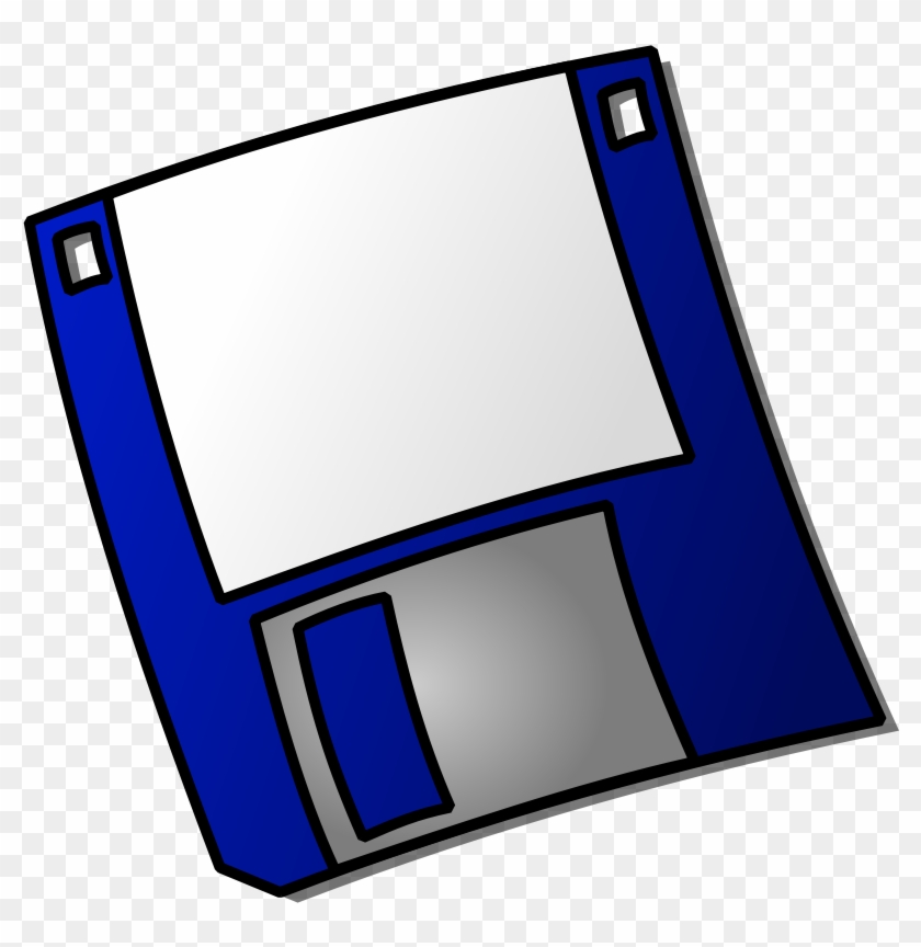 Free Vector Floppy Clip Art - Floppy Disk Clip Art #1656977