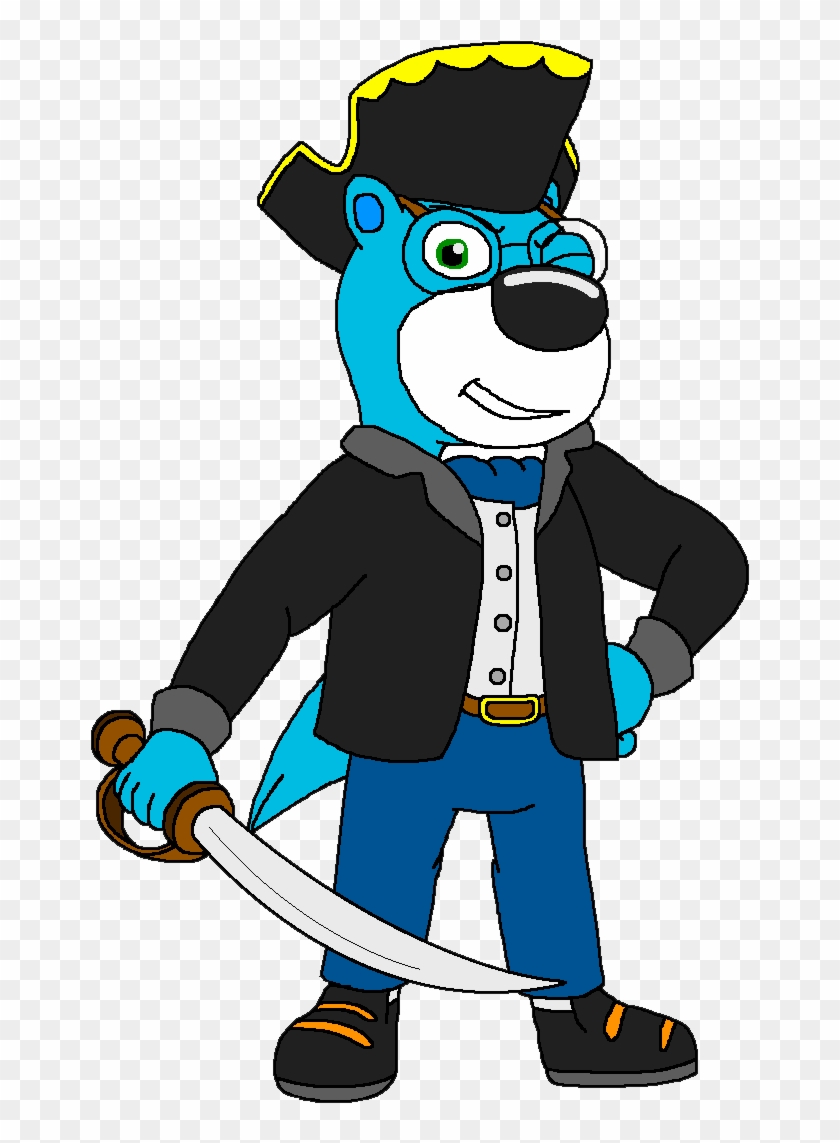 Captain Kyle Otter The Pirate By Kylgrv - Cartoon #1657168