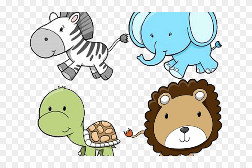 Larger Clipart Mother Baby Animal - Animal Cute Baby Clipart - Free  Transparent PNG Clipart Images Download