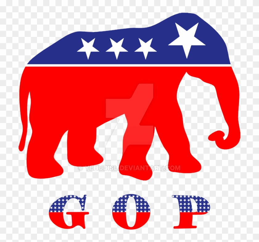 Republican Party Elephant - Gop Elephant #1657333