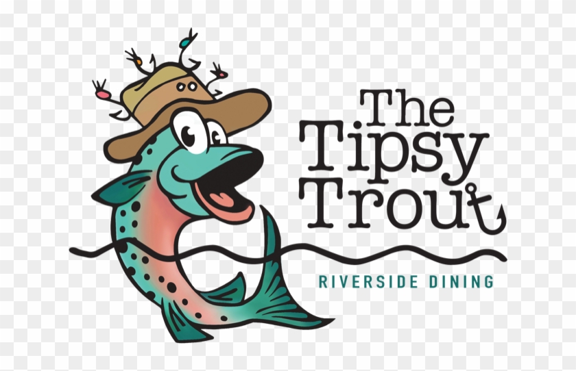 Tipsy Trout Logo - Cartoon #1657354