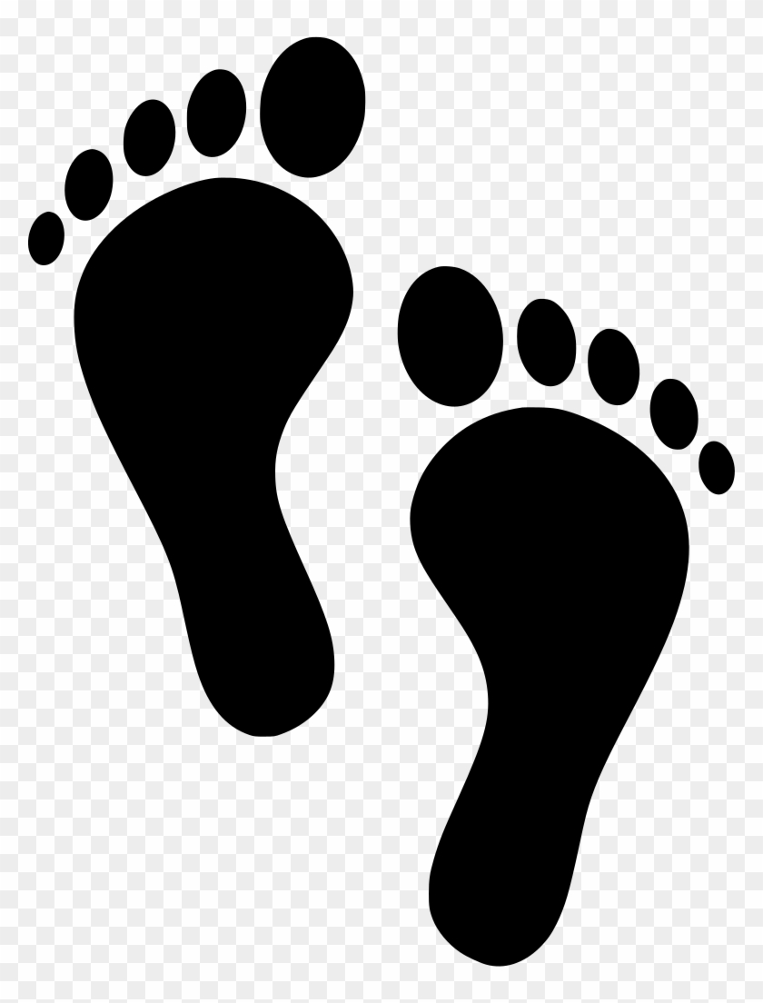 Svg Toes Footprints Human - Baby Feet Icon Transparent Background #1657587