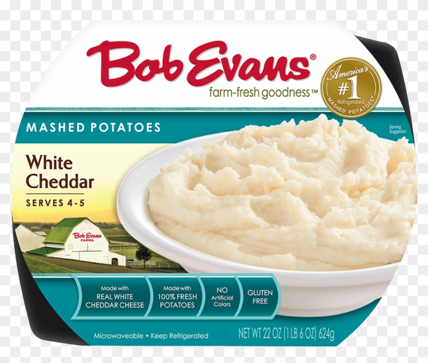 Bob Evans White Cheddar Mashed Potatoes - Bob Evans Mashed Potatoes #1657769