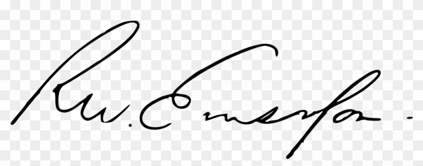 Appletons' Emerson Ralph Waldo Signature - Ralph Emerson Signature #1657827