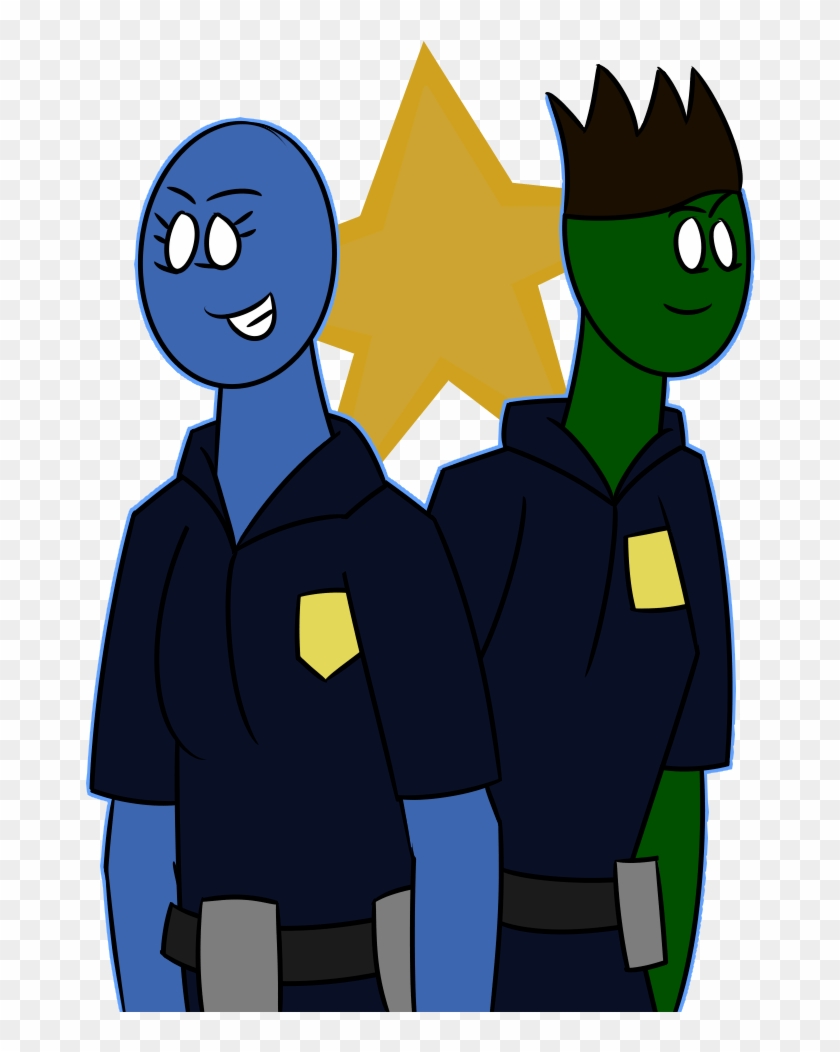 Officer Bossy And Normal By Percyfan94 - Cartoon #1657893
