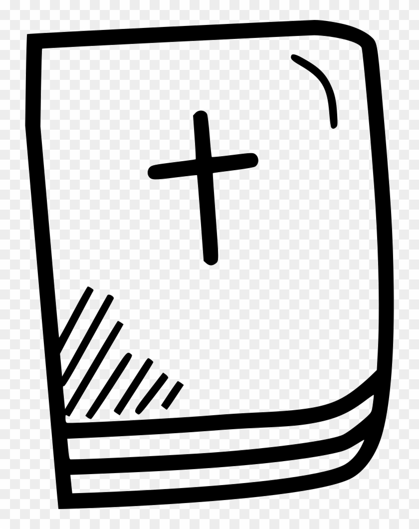 Religion Clipart Holy Book - Cross #1657938
