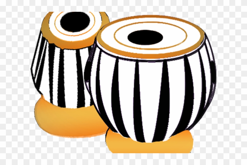 Tabla Clipart Musical Instrument - Tabla Instruments Line Art #1657986